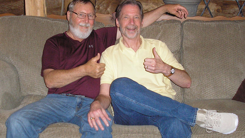 Ed Rabinowitz and brother