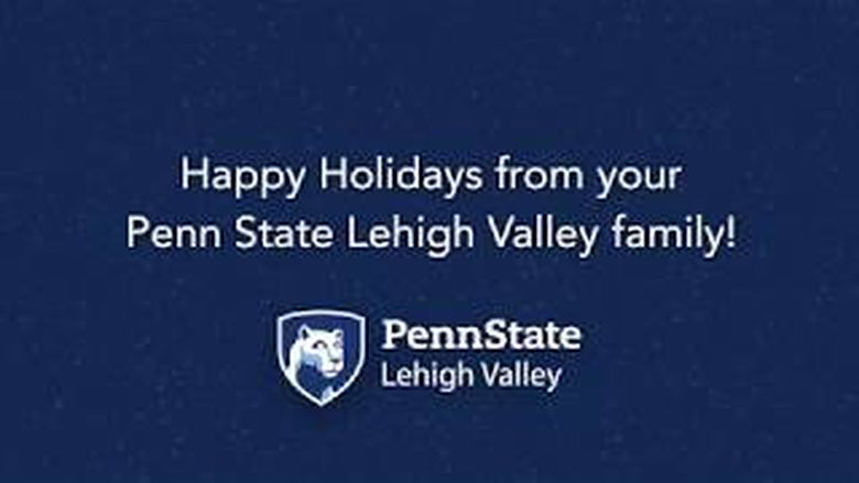 Penn State Lehigh Valley Holiday Video 2019