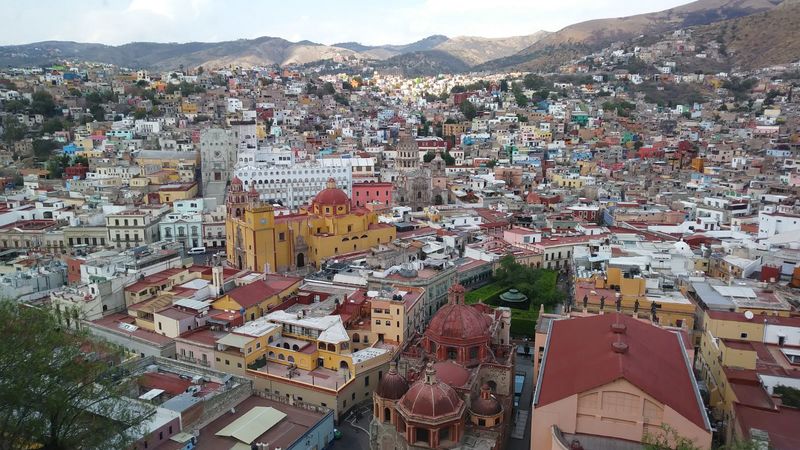 scenic overview of city in Mexico