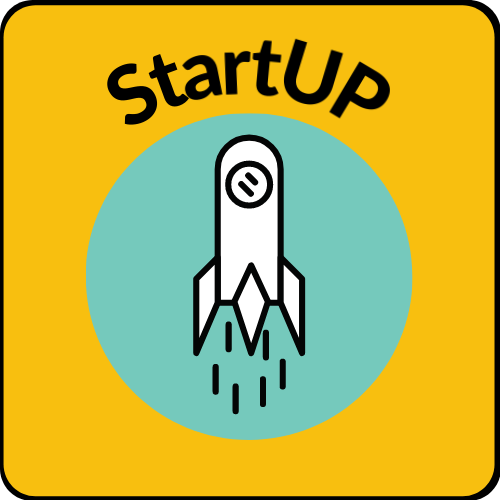 The logo created by the StartUP team