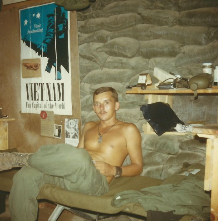 Tom Roney in Vietnam in 1969