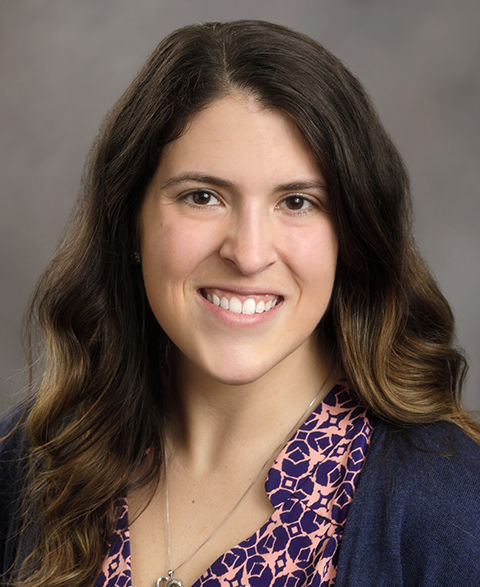 Woman smiling at camera