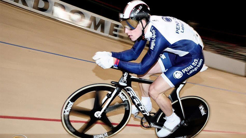 Matt Baranoski cycling