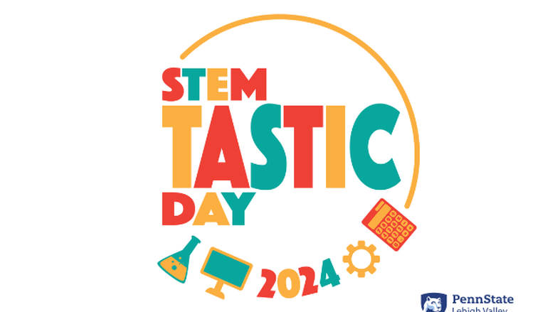 a logo for STEM-tastic 