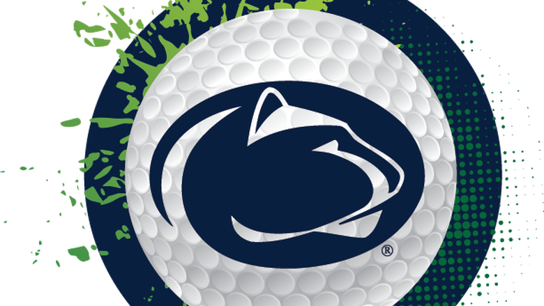 golf ball with PSU logo