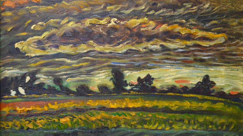 Oil painting of PA Landscape