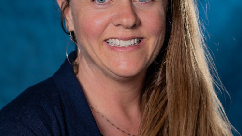 head shot of woman