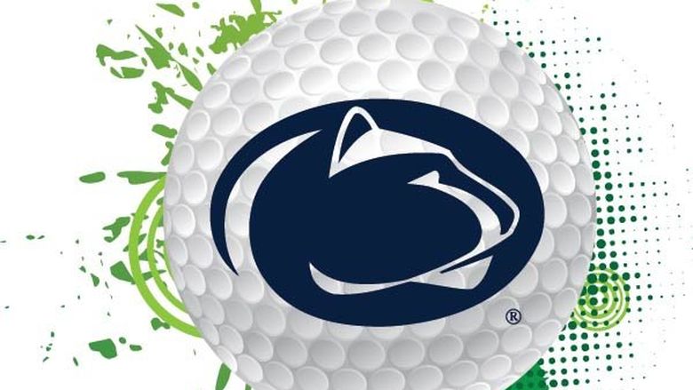 golf ball with PSU logo