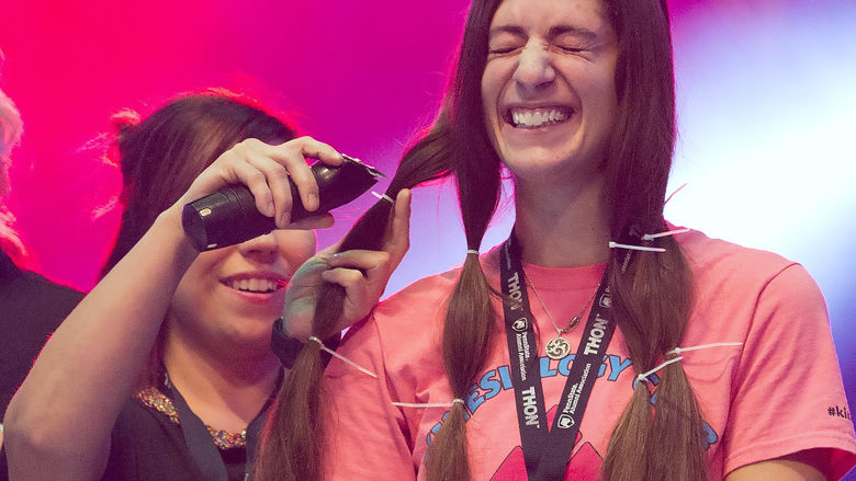 THON hair donations
