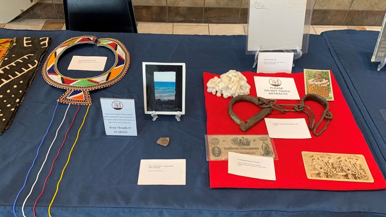 artifacts from True Black History Museum