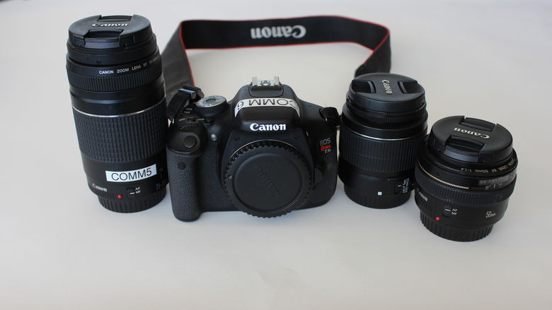 Canon Rebel camera kit