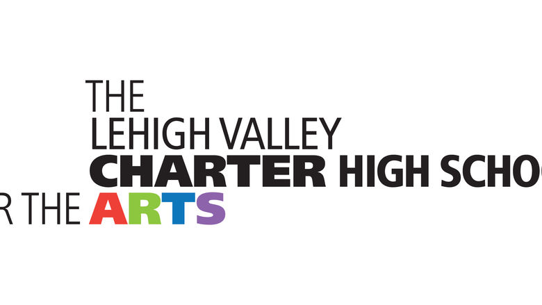 Logo that reads the Lehigh Valley Charter High School for the Arts