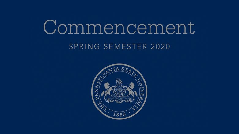 Commencement Spring Semester 2020