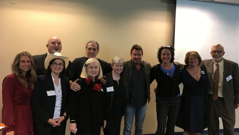 Group of people at a conference