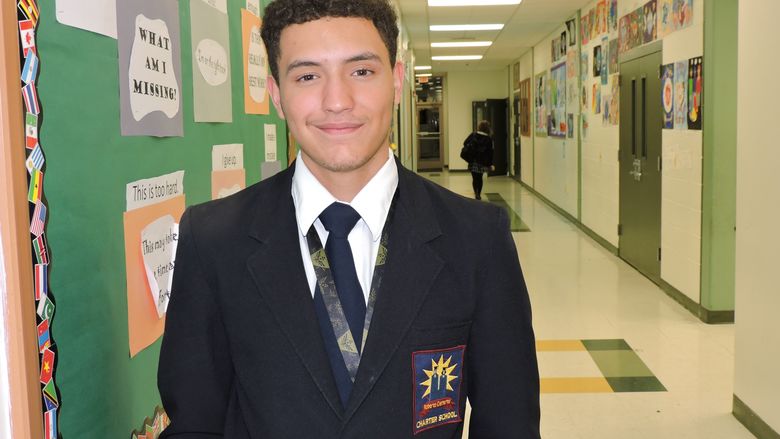 RCCS senior Alejandro Martinez 