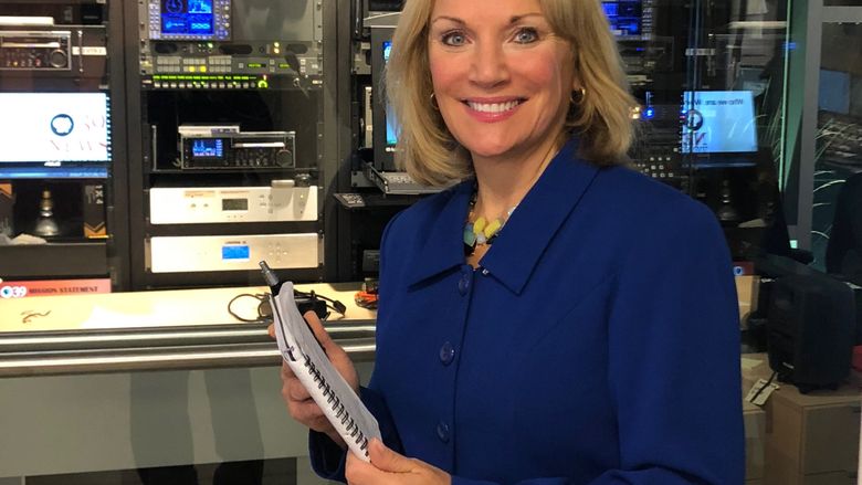 Professor at TV station