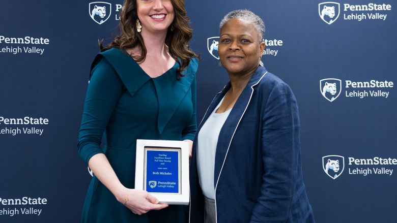 faculty member with chancellor