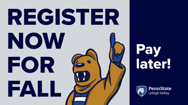 Register now for fall. Pay Later!