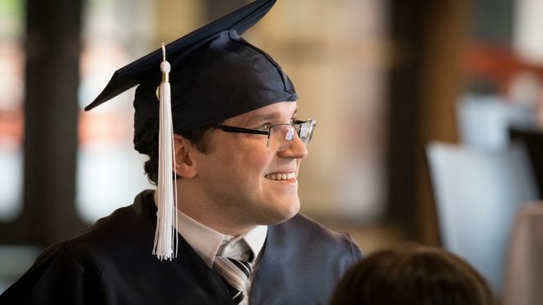 graduate smiling 