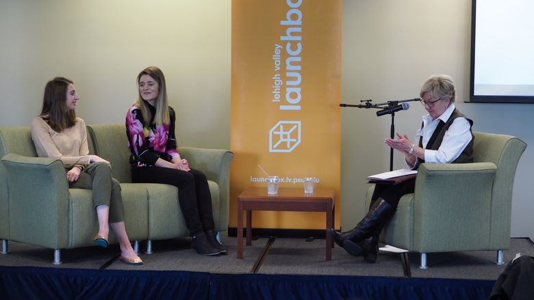 two speakers and interviewer 