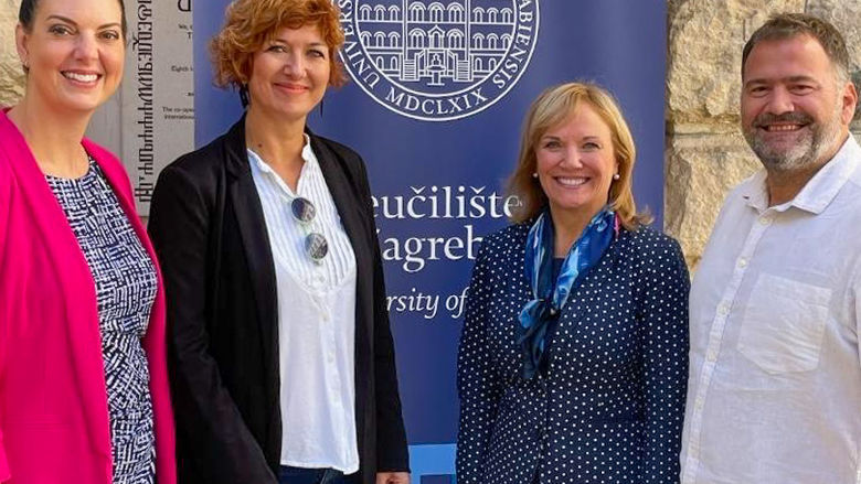 PSU-LV faculty presented at a conference focused on information disorder