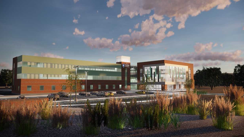 rendering of campus expansion