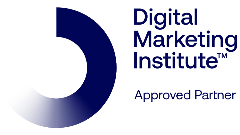 Logo reading: Digital Marketing Institute Approved Partner