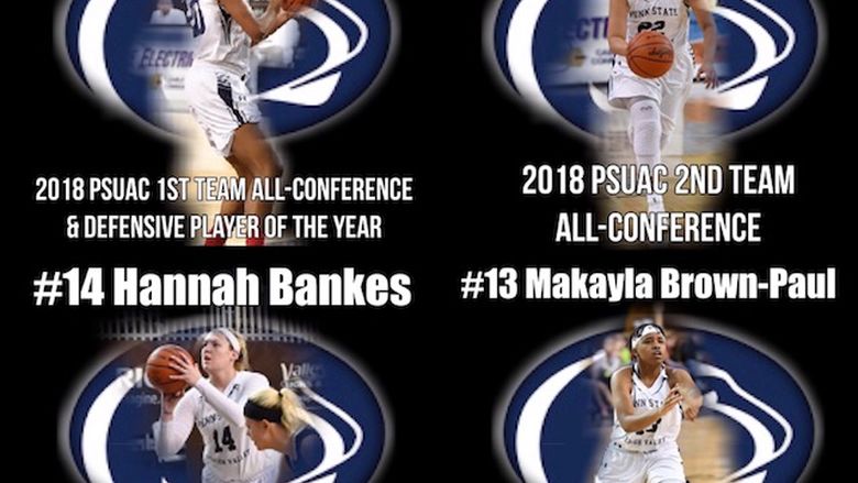 women's basketball players honored