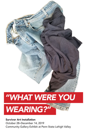 flyer of clothing on the ground