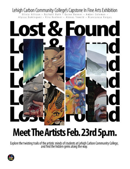 Flyer for Penn State Lehigh Valley's upcoming Community Gallery exhibit