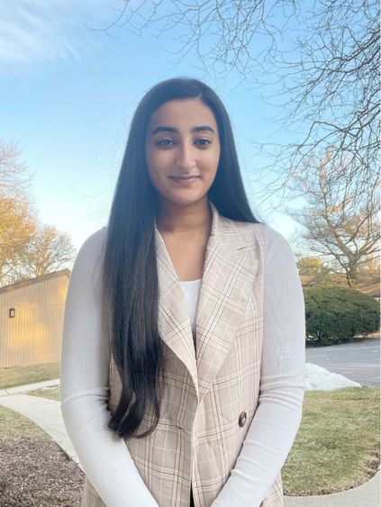 Sahira Mughal stands for photo